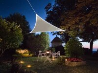 Perel - GSST36MLEDSP - Sonnensegel mit 107 LEDs,...