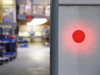 Velleman - HAA100RN - Rote LED-Blinkleuchte, für den...