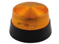 Velleman - HAA40AN - LED-Blitzleuchte orange, 12 V DC, 77 mm, 15 LEDs, Signalleuchte und Warnleuchte