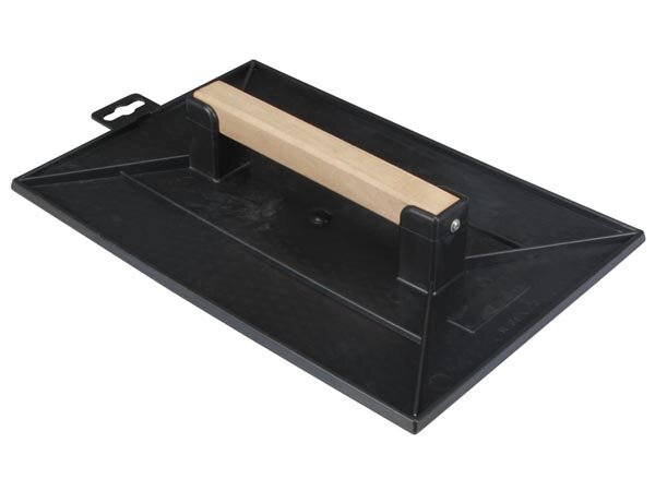 Toolland - HED101340 - Reibebrett, Kunststoff, Holzgriff, 340 x 230 mm