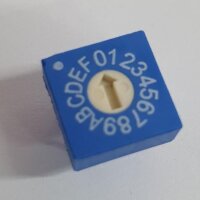 Velleman - HEX - BCD-Schalter - Hexadezimaler Code - Leiterplattenmontage