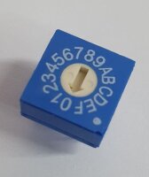 Velleman - HEX - BCD-Schalter - Hexadezimaler Code - Leiterplattenmontage