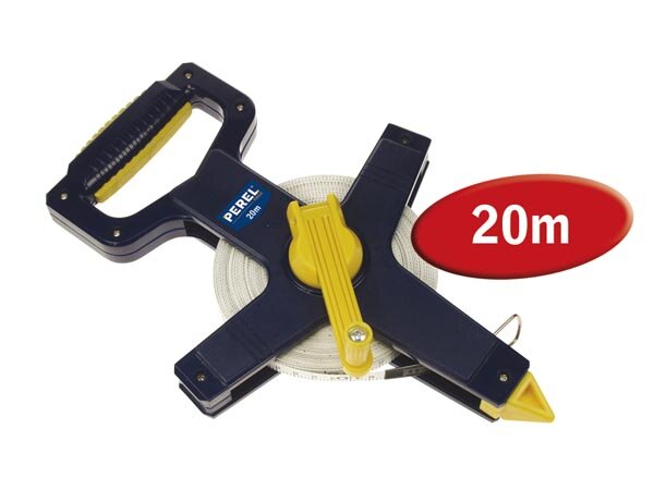 Toolland - HFMT20 - Maßband - Glasfaser - 20 m
