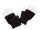 HQ Power - HQPE15001 - LED-Handschuhe, schwarz/weiß