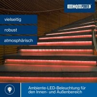 HQ Power - HQRL09003 - LED-Lichtschlauch 9 m - 36 LEDs pro Meter - Rot