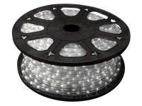 HQ Power - HQRL45001 - LED-Lichtschlauch 45 m - 36 LEDs pro Meter - kaltweiß 6500 K - Flexibel und kürzbar