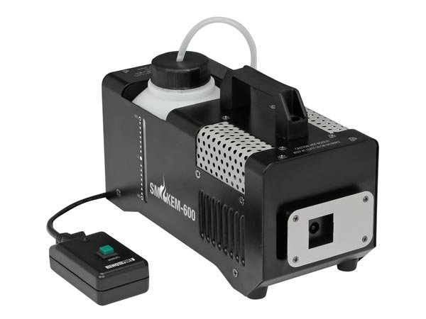 HQ-Power HQSM10001 Rauchmaschine 600 W mit Kabelfernbedienung