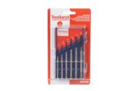 Toolland - HSET06 - Präzisions-Schraubendrehersatz,...
