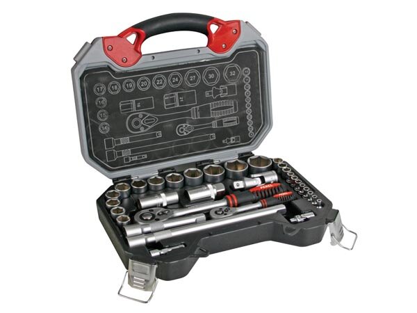 1/2" & 1/4" Steckschlüssel-Satz - 32-tlg.