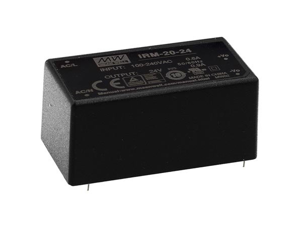 Mean Well IRM-20-24 Schaltnetzteil 24V 20W verkapselt AC/DC