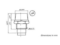 Velleman - LAMPHOLDB - Halter für LED-Signaleleuchte...