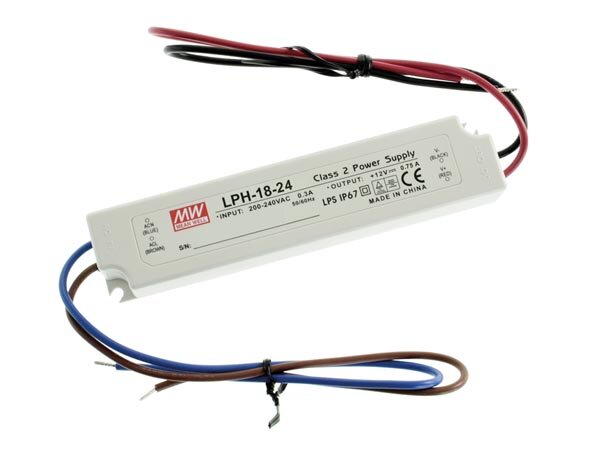 MW - LPH-18-24 - Schaltnetztteil -  1 Ausgang - 18 W - 24 V