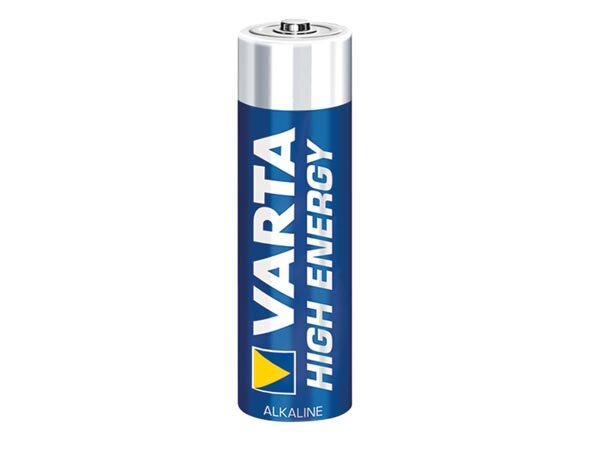 varta - LR6 - "High-Energy" Alkali-Mangan AA / LR6 1.5 V - 2600 mAh 4906.121.354 (4 St./Schrumpffolie)