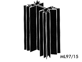 Velleman - ML97/1.5 - Kühlkörper TO220/TO3 5°C/W