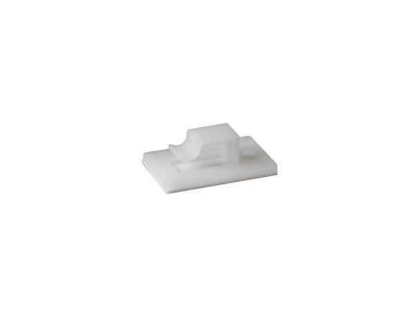 Velleman - MMP001 - Selbstklebender Kabelclip - Ø 5.6 x 7.2 mm / 27 x 17 mm / 10 St.