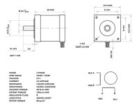 Velleman - MOTS4 - Schrittmotor 3,1V/ 2,5 A (Winkel...