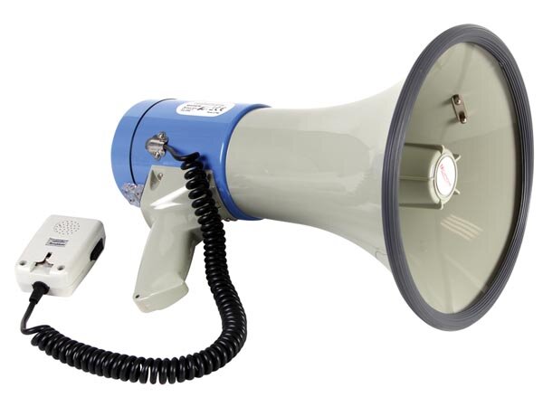 Velleman - MP25SFM - Leistungsstarkes Megaphon - 25 W