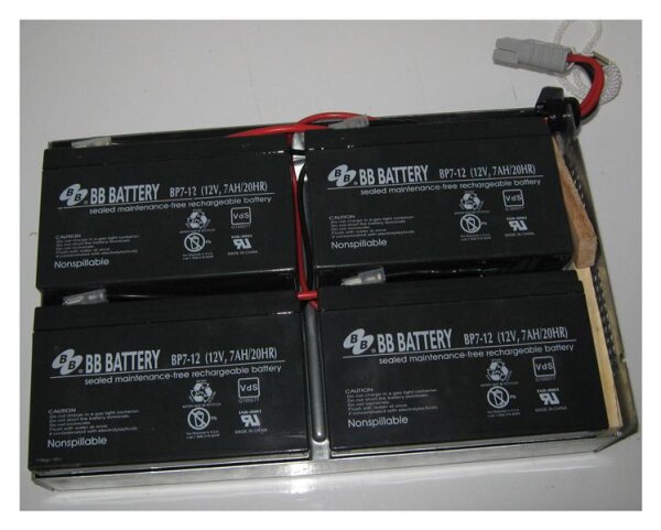 Ersatzabatterie für APC RBC23 - "Ready to Use"