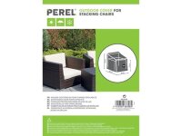 Perel - OCSC95 - Schutzhülle für Stapelstühle, Gartenstühle Schutzhülle