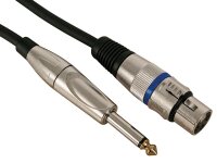 HQ Power - PAC112 - XLR-Klinken-Kabel, 1 x XLR weiblich,...
