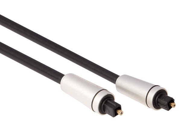 OPTISCHES KABEL - TOSLINK-STECKER AUF TOSLINK-STECKER / PROFESSIONELL / 5.0 m / VERGOLDET