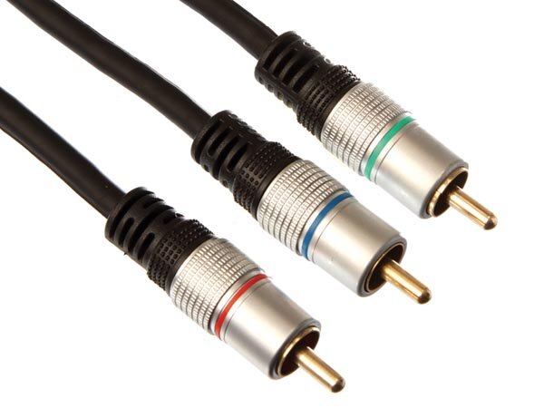 RGB VIDEO CINCH-STECKER AUF RGB VIDEO CINCH-STECKER / PROFESSIONELL / 1.50m