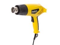Toolland - PHG2 - Heißluftpistole, 2000 W, 350-550 °C, 250-550 L/min - Mit Zubehör, - Gelb
