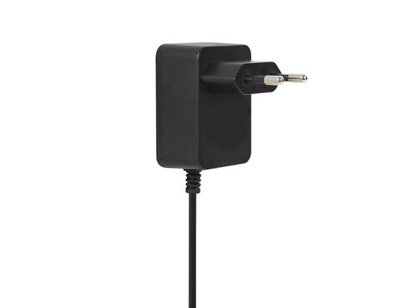 HQ Power - PSS6E0910 - Universelles Netzteil, für IT-Geräte, 9 VDC, 1 A, 9 W, 5.5 x 2.1 mm DC-Stecker, schwarz