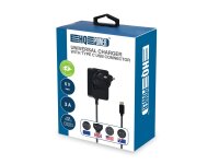 HQPower - PSS6EUSB41BT - Kompaktes Ladegerät mit USB-C-Anschluss, mit 4 Reisesteckern