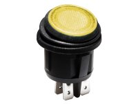 Velleman - R13244BY/LED - Wippenschalter mit Beleuchtung...