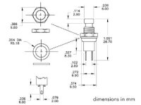 Velleman - R1829A - Drucktaster Aus- (Ein) - rote Schutzkappe