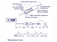 WIDERSTAND 1/4W 220K