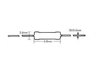 Velleman - RFU4E7 - Metallschicherung 4.7ohm
