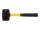 Toolland - RH900 - Gummi-Hammer 900g mit Glasfasergriff, ideal zum Verlegen von Fliesen oder (Natur)steinen