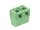 Velleman - SCREW02PG7 - Professionelle Lüsterklemme, 2-Polig, Grün, Pitch 7.5 mm