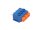 Velleman - SCREW03SLB - Schraubenloses Terminal, 3 Pole, Blau, 5 mm Rasse