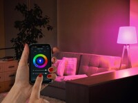 Perel - SMART1200 - RGB Smart-WI-FI-Lampe - Kaltweiß & Warmweiß - E27 - A60