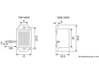 Velleman - SVM12N - Mechanischer Summer - Drahtanschluss