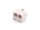 VERTEILER 6P4C - 1 x WESTERNSTECKER / 2  x WESTERNBUCHSE