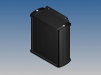ALUMINIUMGEHÄUSE - SCHWARZ - 100 x 85.8 x 36.9 mm -...