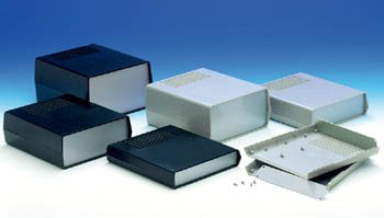 Teko TKAUS23G Elektronikgehäuse 198 x 178 x 90 mm Grau | Projekt- & Gerätegehäuse