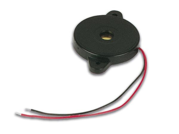 Velleman - TV1 - Piezokeramischer Schalwandler 5Vac 4.0kHz 85dB mit Kabel