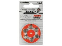 CAMELION Hörgerätebatterie A13 / PR48 / ZL13 /...