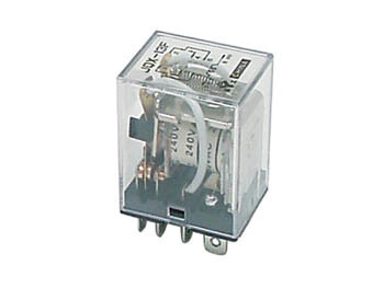 Velleman - VR10HD2402C - Hochleistungsrelais 10A/24VDC-220VAC 2 x Wechsler 240Vdc