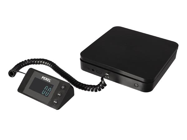 Perel Tools - VTBAL500 - Digitale Paketwaage mit abnehmbaren Display - 40 kg / 5g