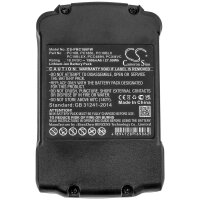 Ersatzakku - CS-PRC180PW - Porter Cable PC18B / PC18BLX - 18 Volt 1500mAh Li-Ion