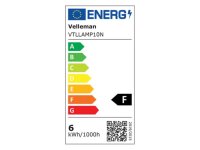 velleman - VTLLAMP10N - LED-Lupenleuchte mit Befestigungsclip - 5 Dioptrien - 6 W - 30 LEDs - weiß