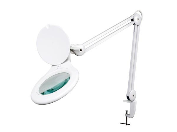 LED-LUPENLEUCHTE - 5 DIOPTRIEN - 4 W - 48 LEDs - WEIß