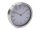 Perel - WC108 - Aluminium-Wanduhr - Ø 20 cm
