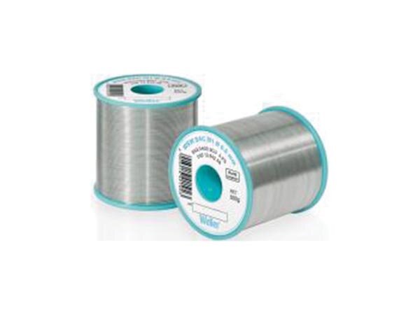 WELLER - WSW SAC M1 Draht Lötzinn bleifrei 96.5 %Sn 0 %Pb 0.5 %Cu 3 %Ag, 217 °C, Ø 0.5 mm / 100 g
